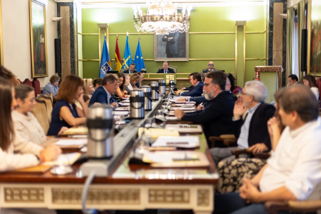 Pleno del Ayuntamiento de Oviedo