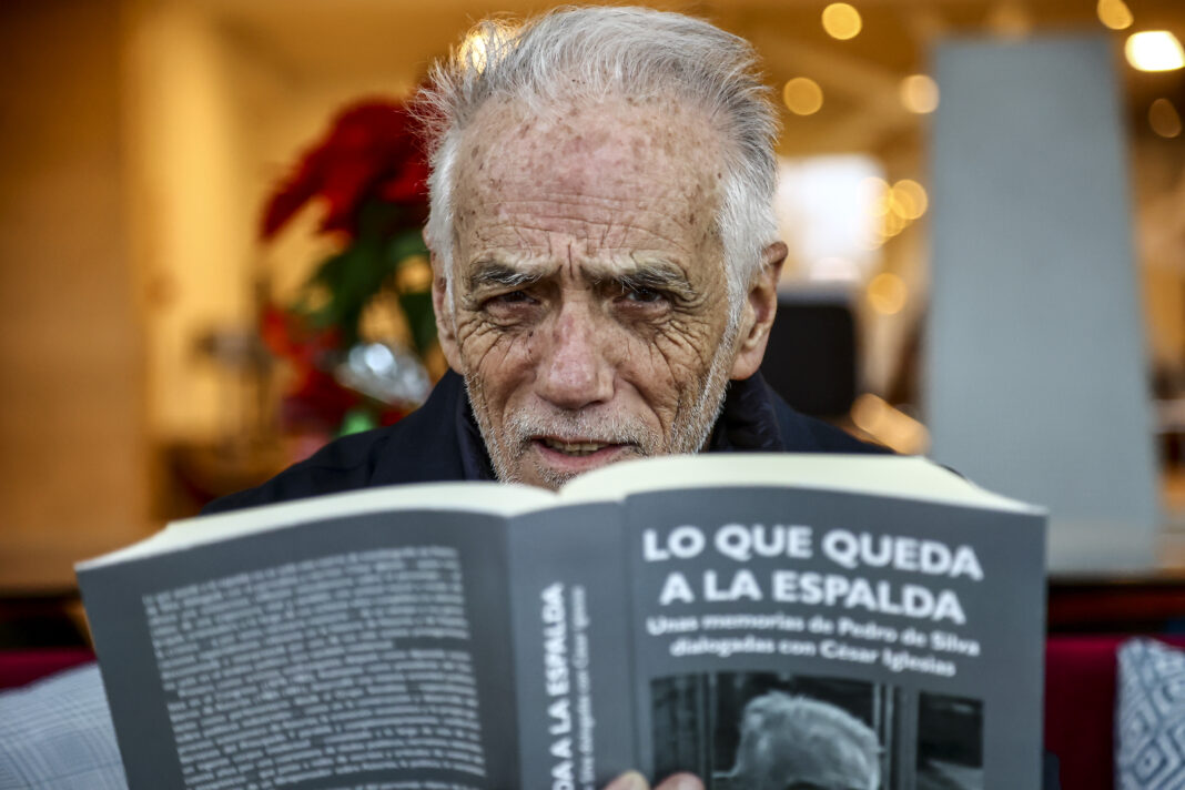 Pedro de Silva posa con 